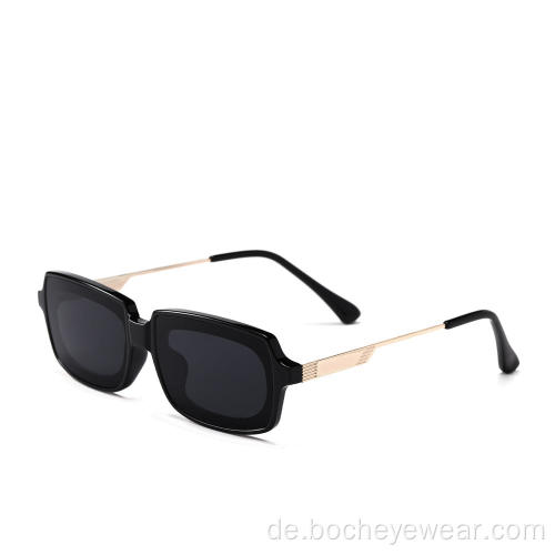 Kundenspezifisches Design Mode Vintage Acryl Frauen Retro Schatten Sonnenbrille